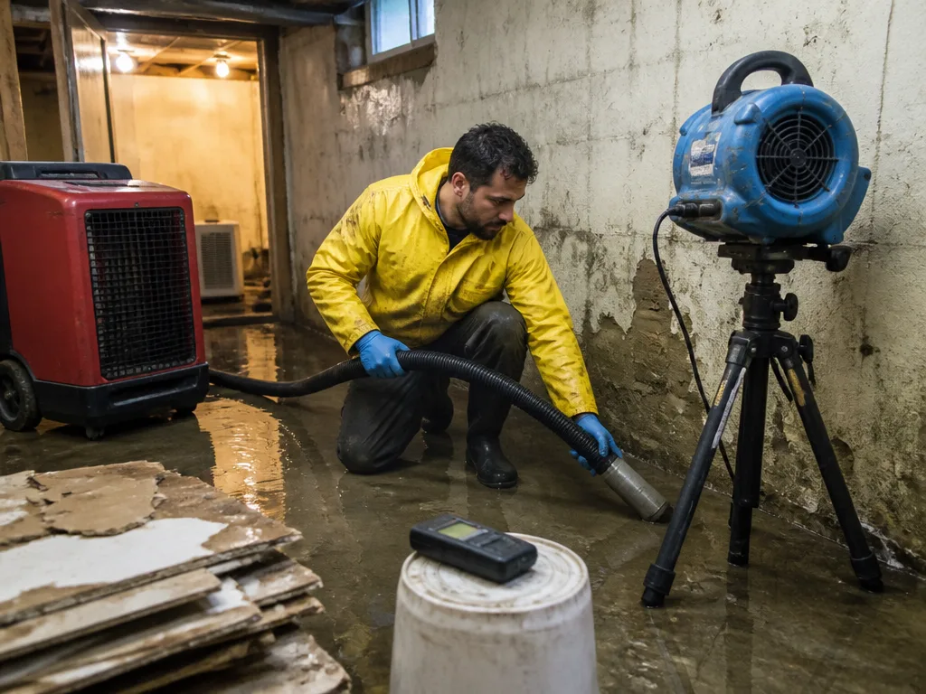 Basement Flooding Cleanup