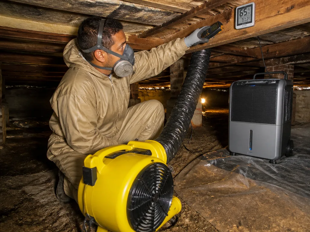 Crawl Space Drying