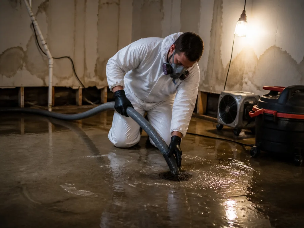 Sewage Backup Cleanup